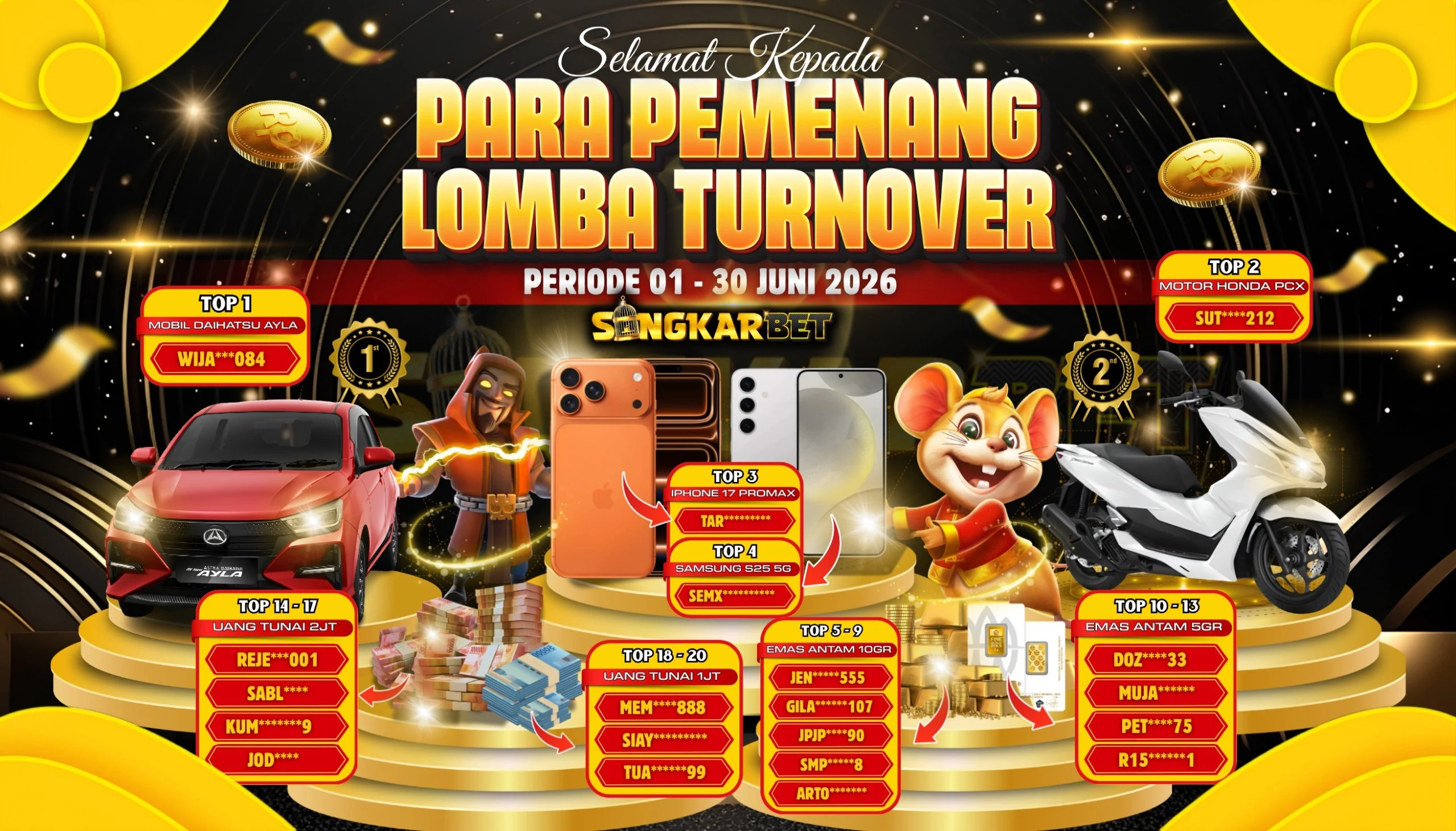 PEMENANG TO BULANAN