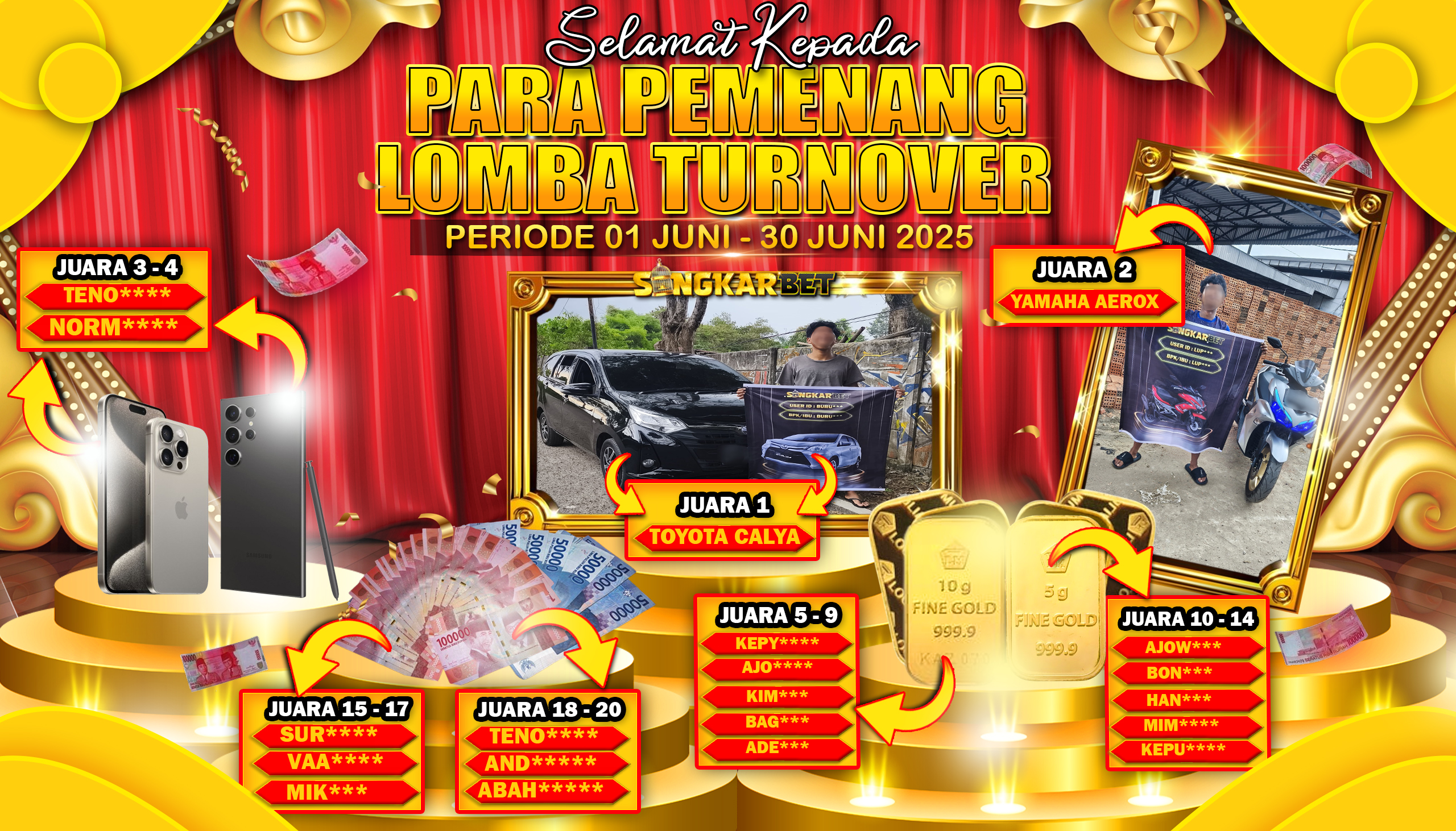 PEMENANG TO BULANAN