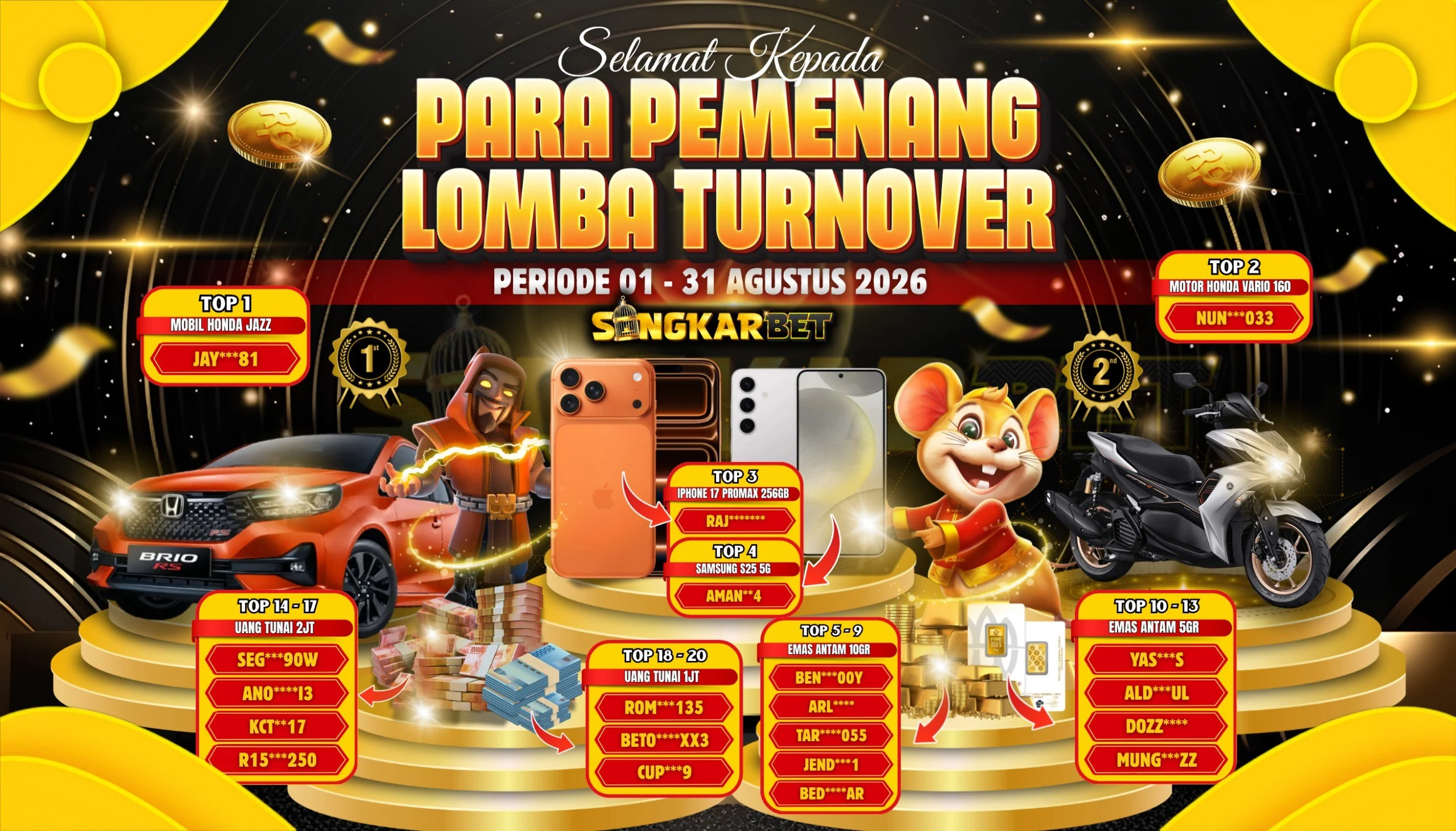 PEMENANG TO BULANAN