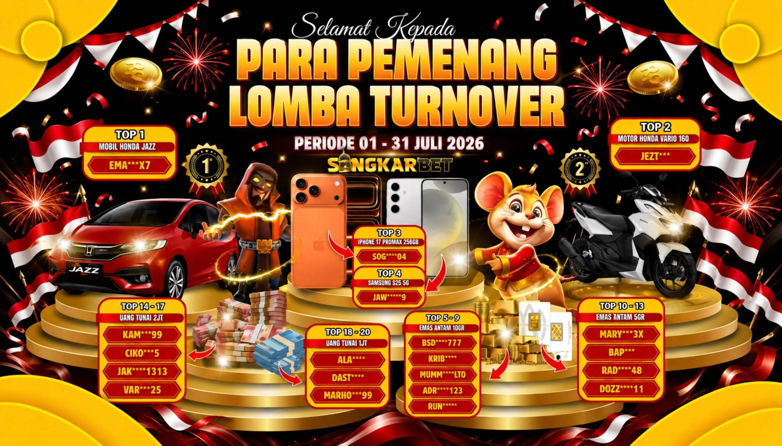 PEMENANG TO BULANAN