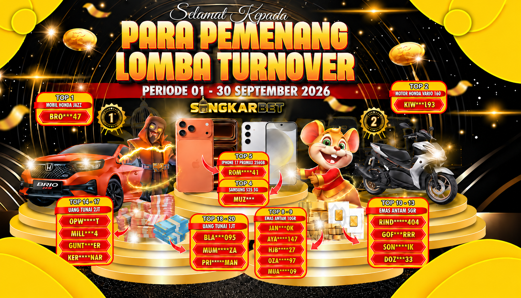 PEMENANG TO BULANAN
