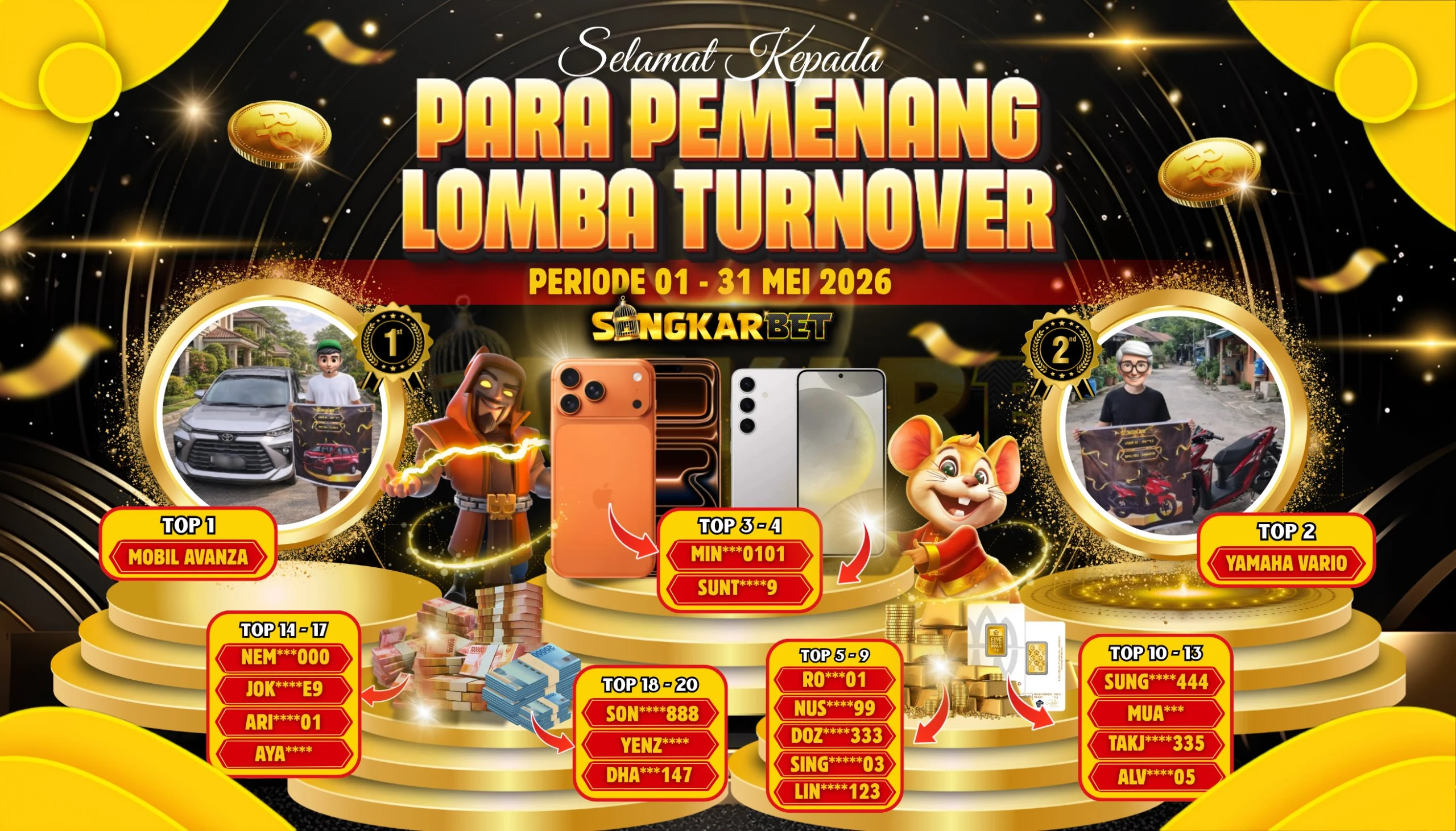 PEMENANG TO BULANAN