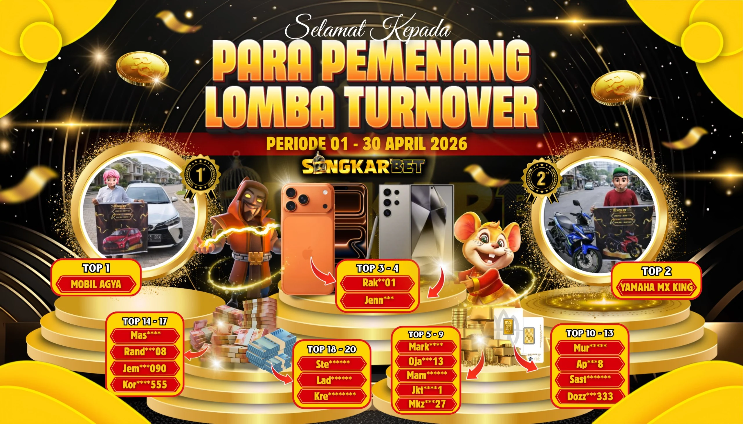 PEMENANG TO BULANAN