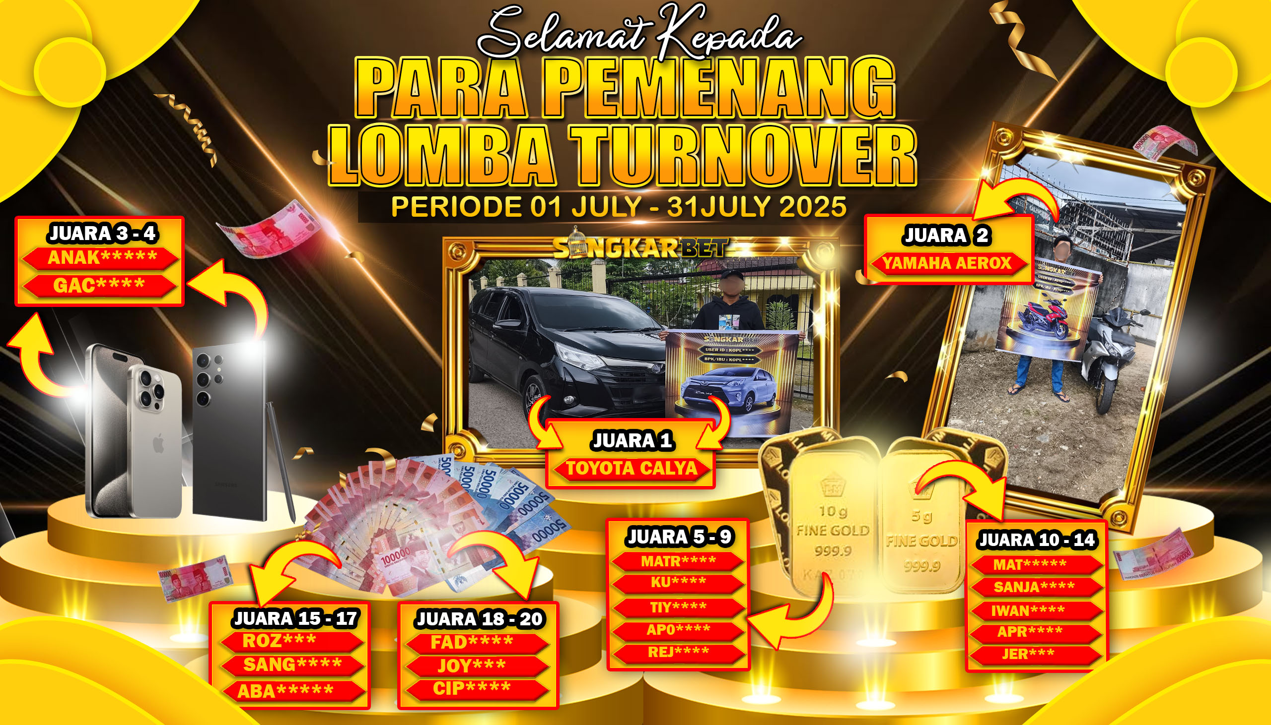 PEMENANG TO BULANAN